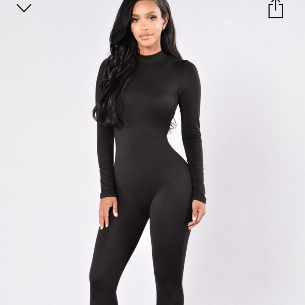 Fashion Nova Frisky Feline Jumpsuit